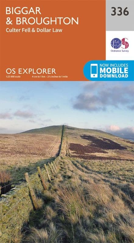 OS Explorer 336 Biggar & Broughton