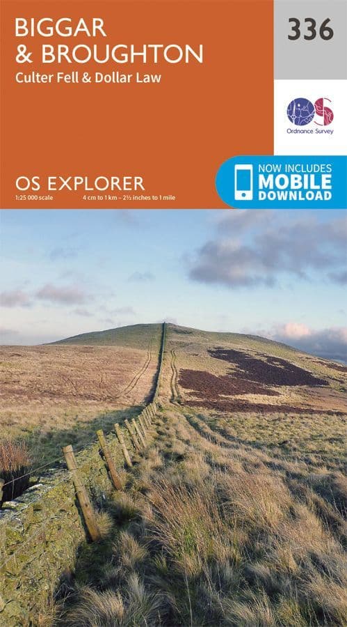 OS Explorer 336 Biggar & Broughton