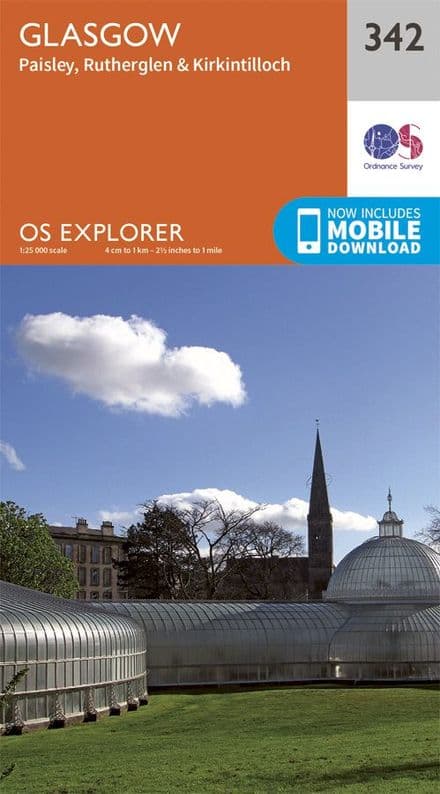 OS Explorer 342 Glasgow