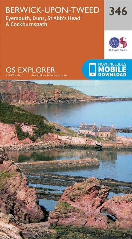 OS Explorer 346 Berwick-upon-Tweed