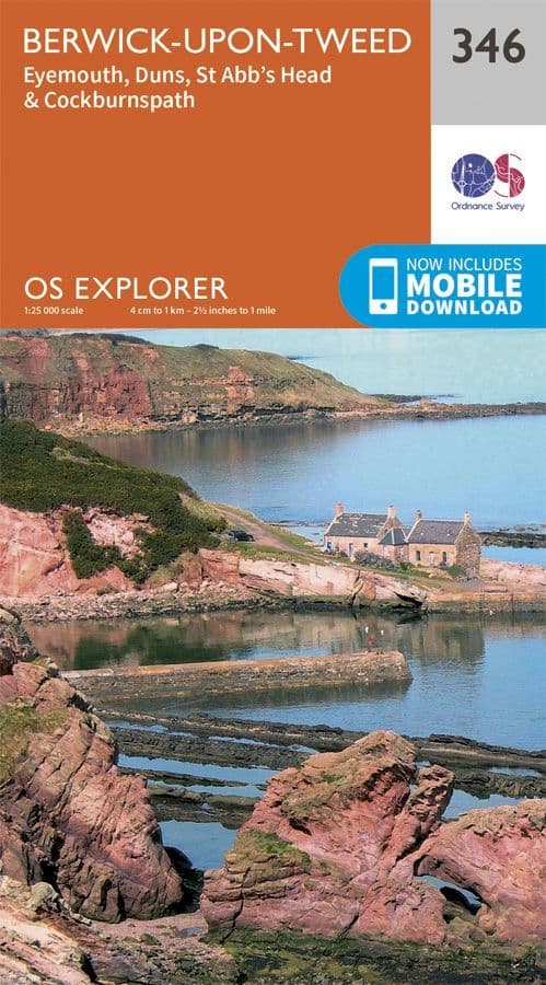 OS Explorer 346 Berwick-upon-Tweed