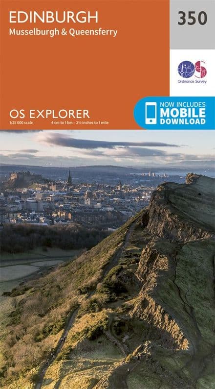 OS Explorer 350 Edinburgh