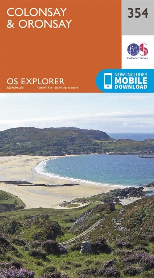 OS Explorer 354 Colonsay & Oronsay