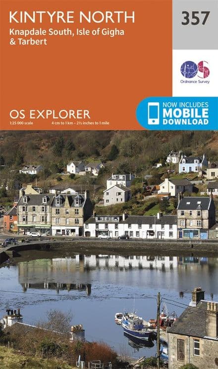 OS Explorer 357 Kintyre North