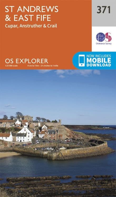 OS Explorer 371 St Andrews & East Fife