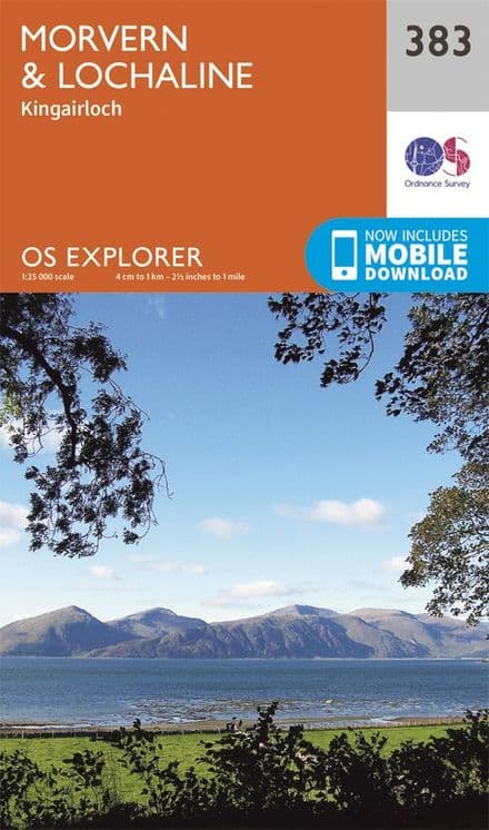 OS Explorer 383 Morvern & Lochaline