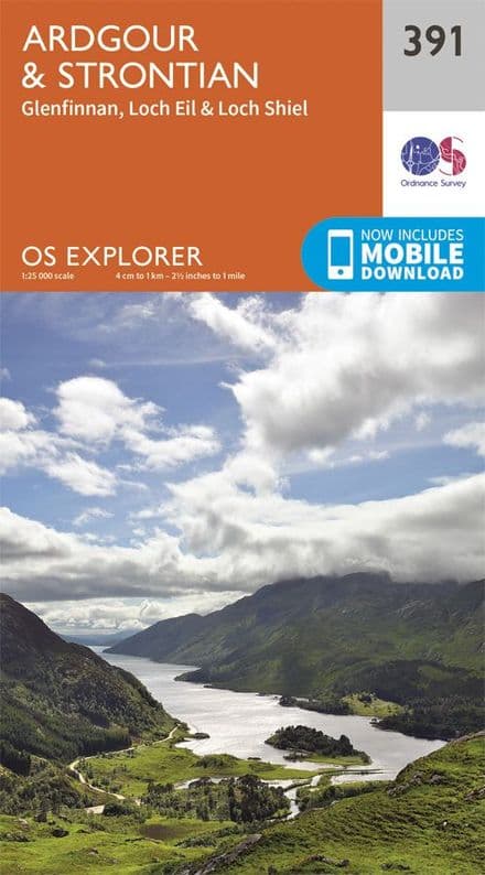 OS Explorer 391 Ardgour & Strontian