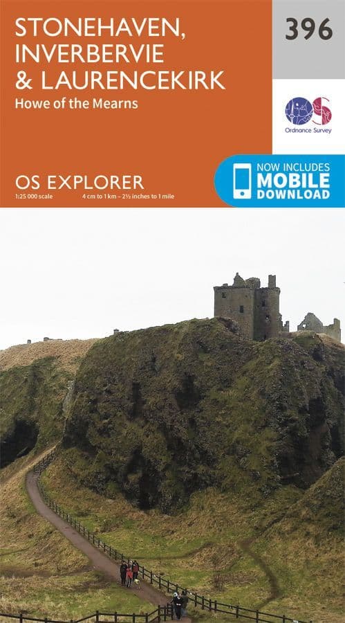 OS Explorer 396 Stonehaven, Inverbervie & Laurencekirk