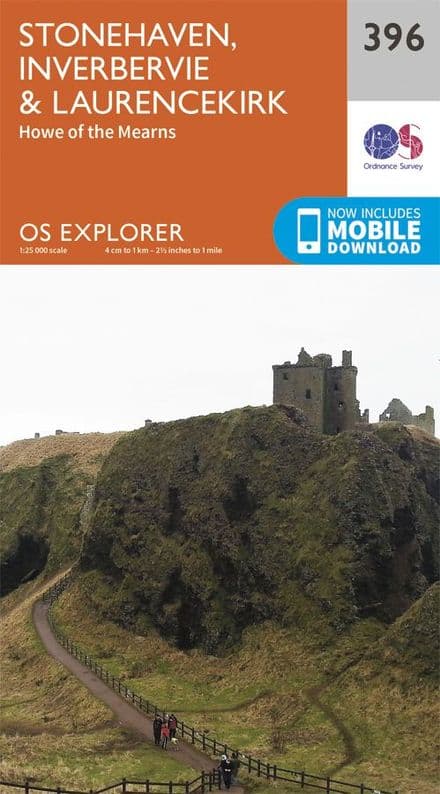 OS Explorer 396 Stonehaven, Inverbervie & Laurencekirk