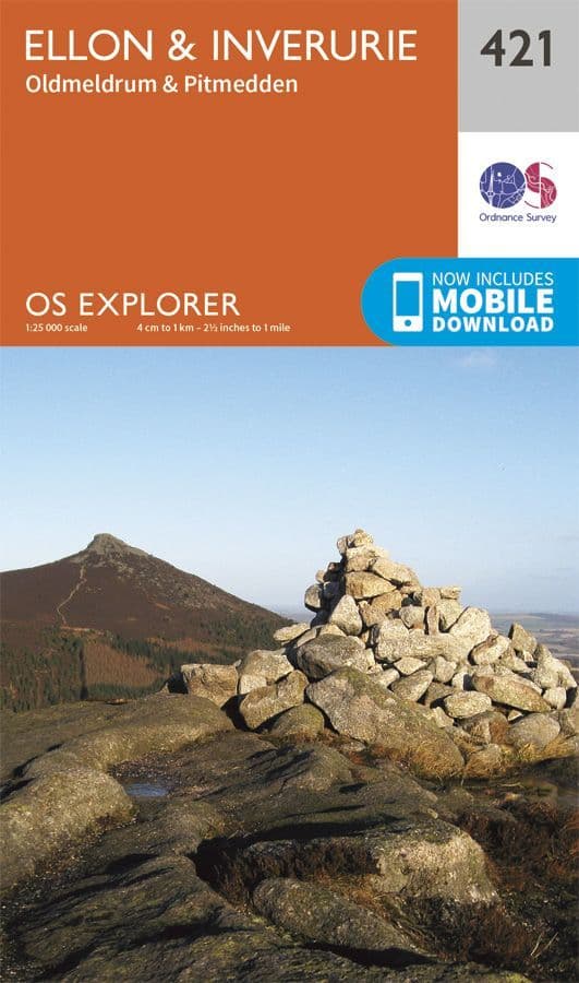 OS Explorer 421 Ellon & Inverurie