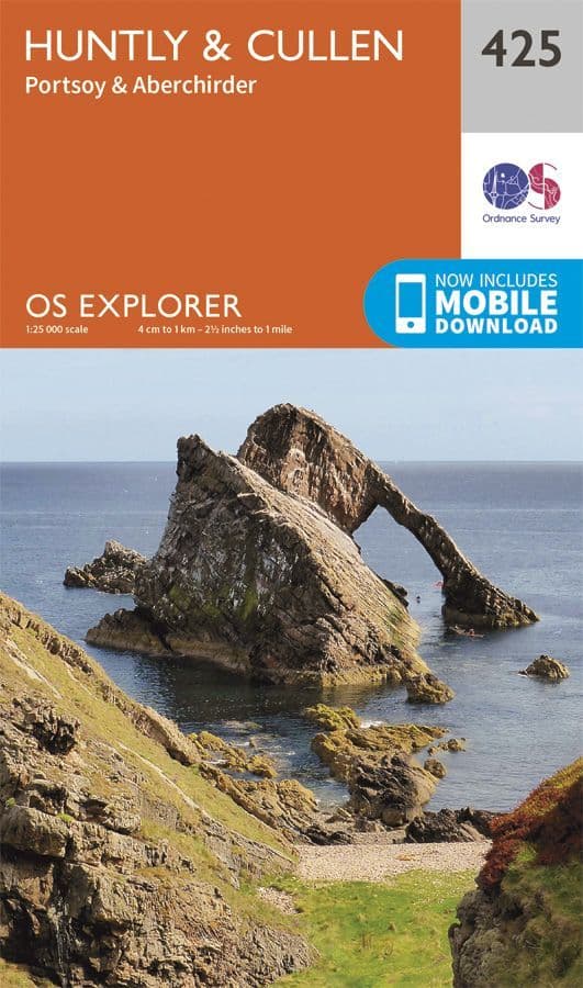 OS Explorer 425 Huntly & Cullen