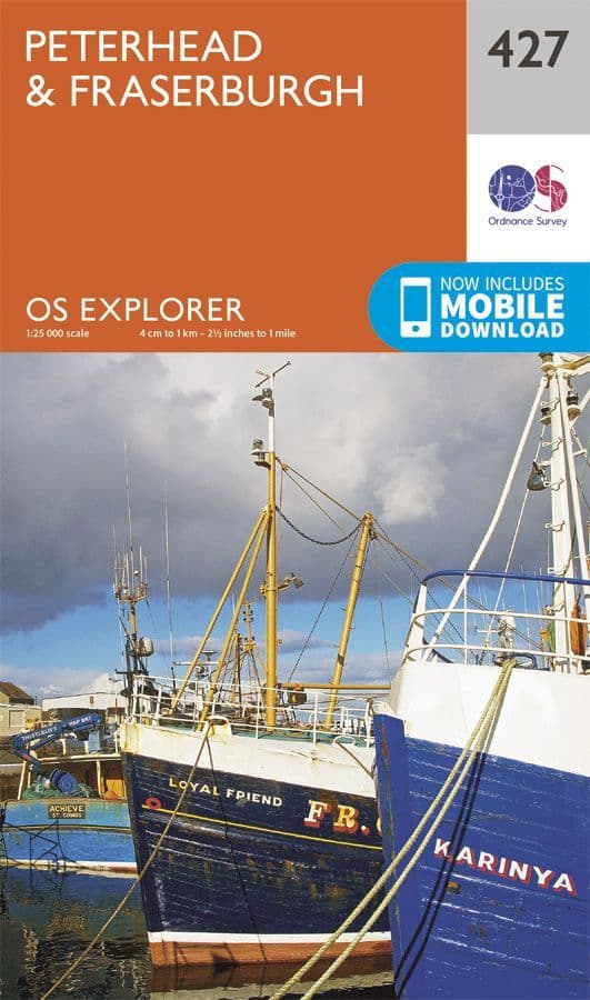 OS Explorer 427 Peterhead & Fraserburgh