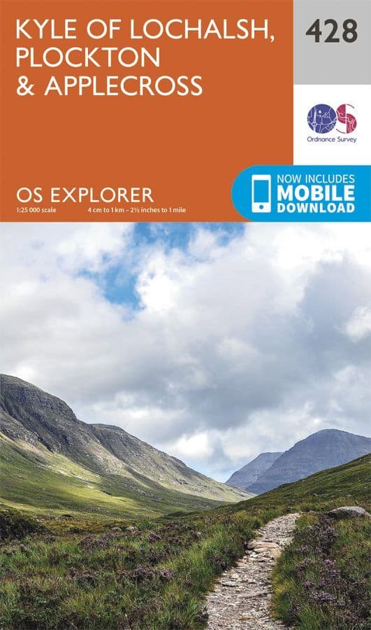 OS Explorer 428 Kyle of Lochalsh, Plockton & Applecross