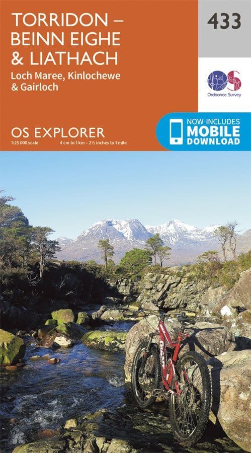 OS Explorer 433 Torridon - Beinn Eighe & Liathach