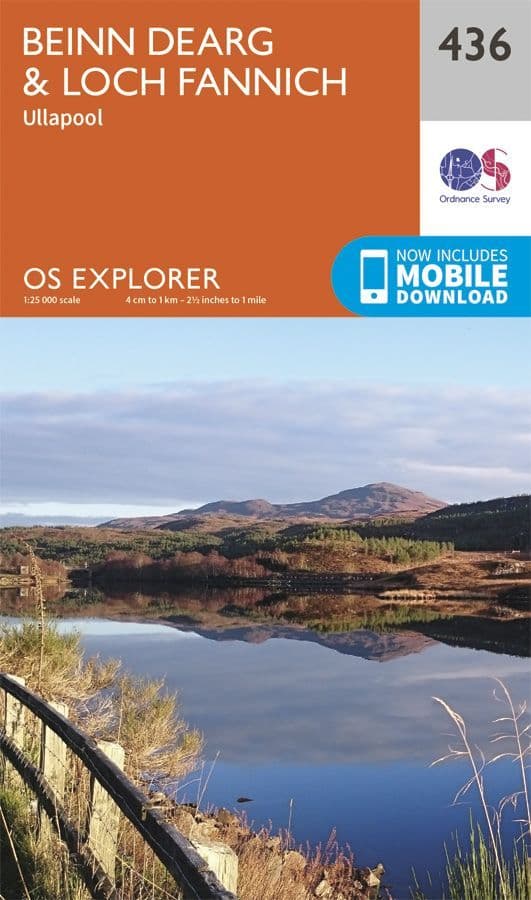 OS Explorer 436 Beinn Dearg & Loch Fannich