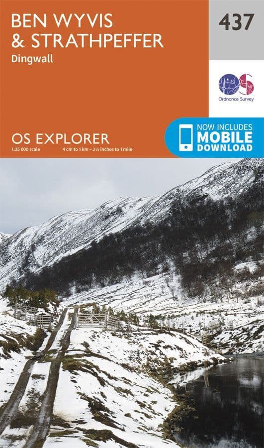 OS Explorer 437 Ben Wyvis & Strathpeffer