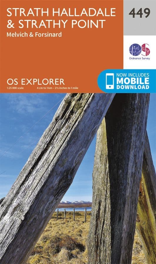 OS Explorer 449 Strath Halladale & Strathy Point