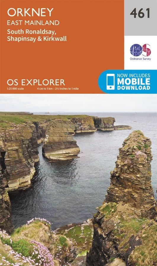 OS Explorer 461 Orkney - East Mainland