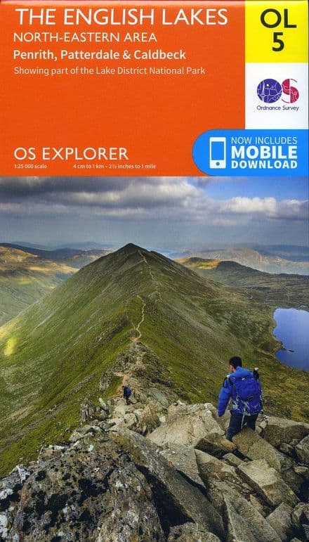 OS Explorer OL 05 The English Lakes - North Eastern Area