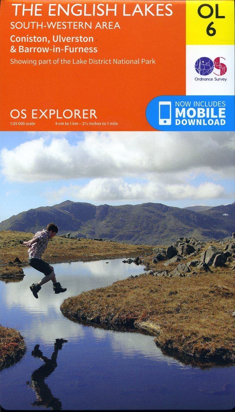 OS Explorer OL 06 The English Lakes - South Western Area
