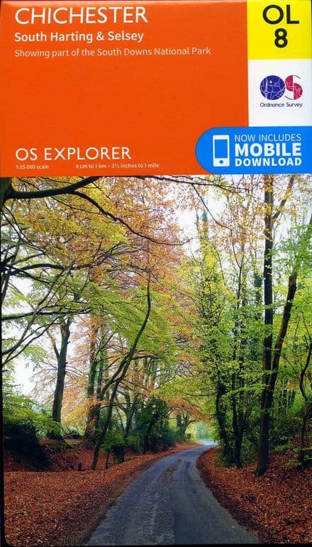 OS Explorer OL 08 Chichester