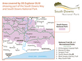 OS Explorer OL 10 Arundel & Pulborough