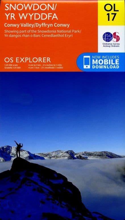 OS Explorer OL 17 Snowdon
