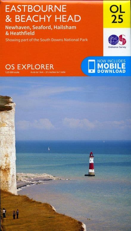 OS Explorer OL 25 - Eastbourne & Beachey Head