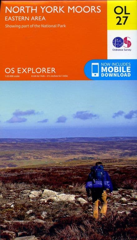 OS Explorer OL 27 North York Moors - Eastern Area
