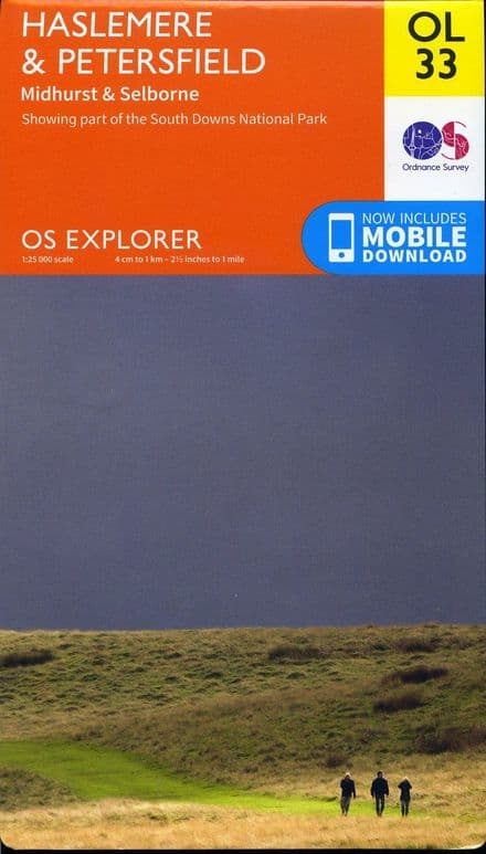 OS Explorer OL 33 Haslemere & Petersfield