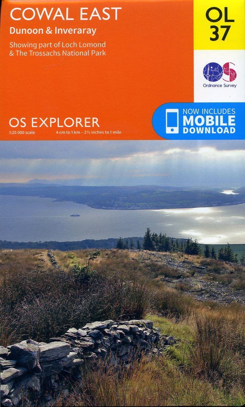 OS Explorer OL 37 Cowal East