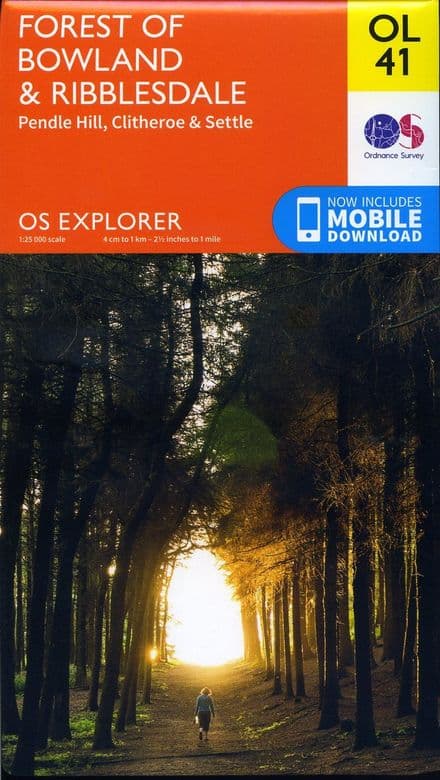 OS Explorer OL 41 Forest of Bowland & Ribblesdale
