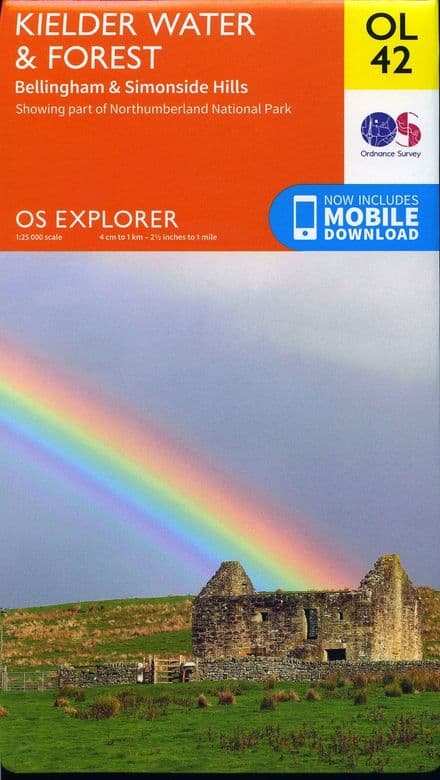 OS Explorer OL 42 Kielder Water & Forest