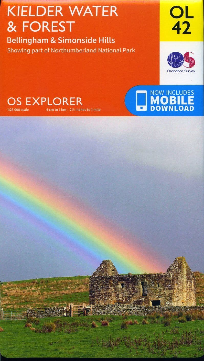 OS Explorer OL 42 Kielder Water & Forest