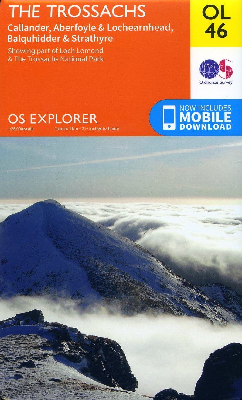 OS Explorer OL 46 The Trossachs