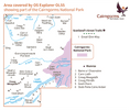 OS Explorer OL 55 Loch Laggan & Creag Meadaidh