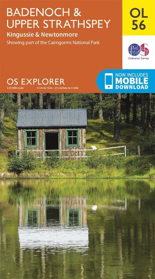 OS Explorer OL 56 Badenoch & Upper Strathspey