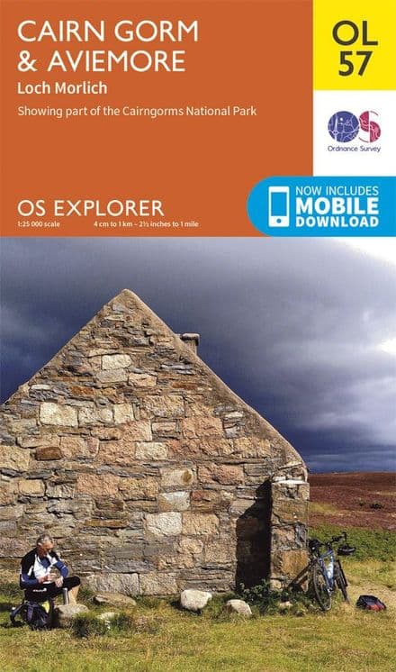OS Explorer OL 57 Cairn Gorm & Aviemore