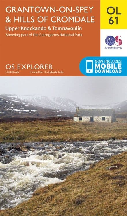OS Explorer OL 61 Grantown on Spey & Hills of Cromdale