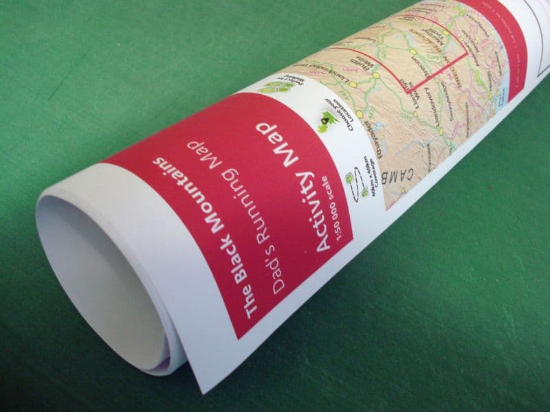 OS GB Activity Customisable Map - 1:50,000, Flat