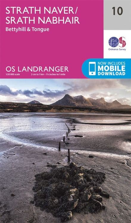 OS Landranger 10 - Strath Navar
