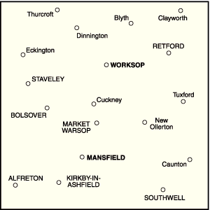 OS Landranger 120 - Mansfield & Worksop, Sherwood Forest - FLAT Rolled in a Tube