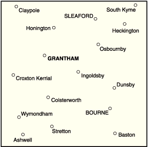 OS Landranger 130 - Grantham, Sleaford & Bourne - FLAT Rolled in a Tube