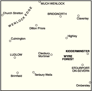 OS Landranger 138 - Kidderminster & Wyre Forest - FLAT Rolled in a Tube (25)