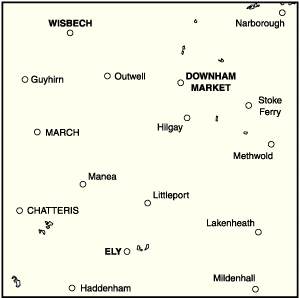 OS Landranger 143 - Ely & Wisbech, Downham Market - FLAT Rolled in a Tube