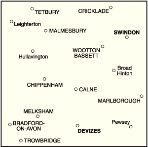 OS Landranger 173 - Swindon, Devizes, Marlborough & Trowbridge - FLAT Rolled in a Tube