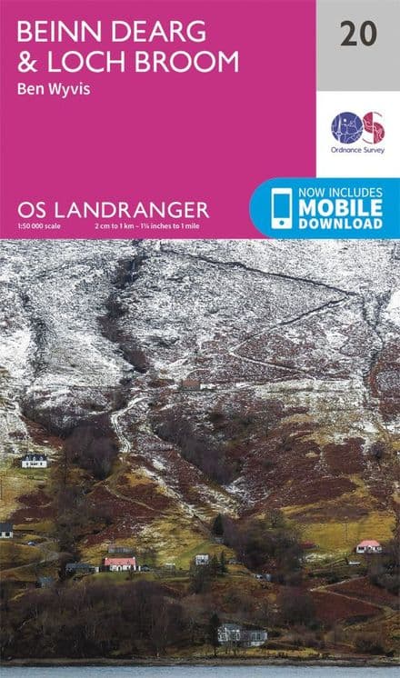 OS Landranger 20 - Beinn Dearg & Loch Broom