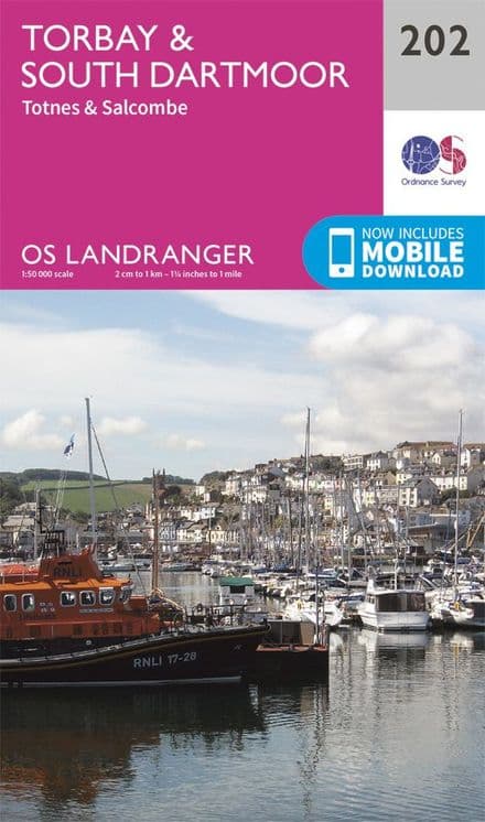 OS Landranger 202 Torbay and South Dartmoor