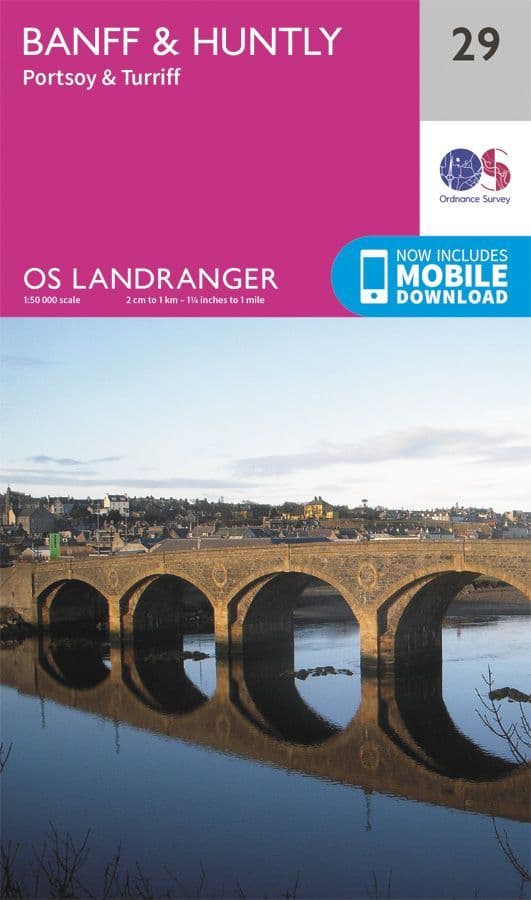 OS Landranger 29 - Banff and Huntley