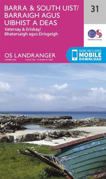 OS Landranger 31 - Barra and South Uist